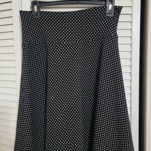 A Line Flowy Midi Skirt